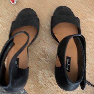 Paul Greene, New , black, suede, size 9